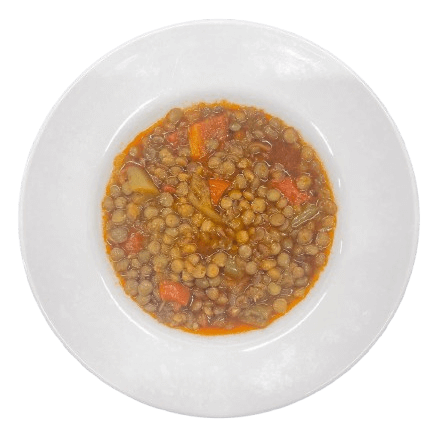 Sebzeli Yeşil Mercimek